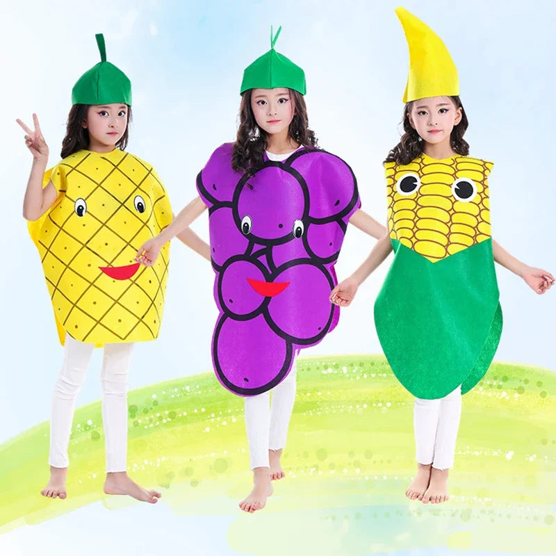Adorable Fruit & Vegetable Costumes for Boys & Girls