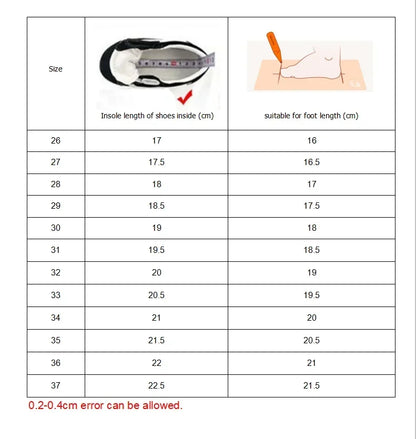 Girls Soft Bottom Princess Leather Shoes