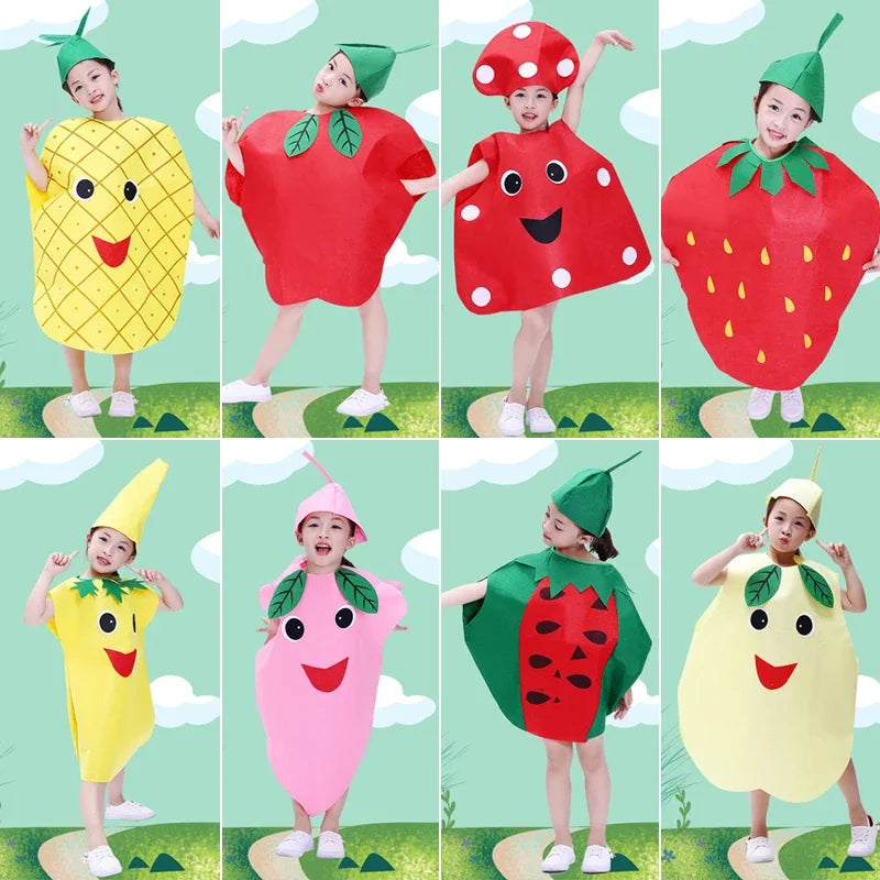 Adorable Fruit & Vegetable Costumes for Boys & Girls