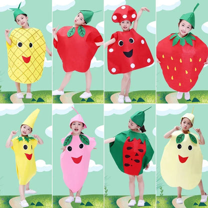 Adorable Fruit & Vegetable Costumes for Boys & Girls