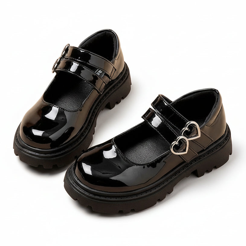 Girls Soft Bottom Princess Leather Shoes