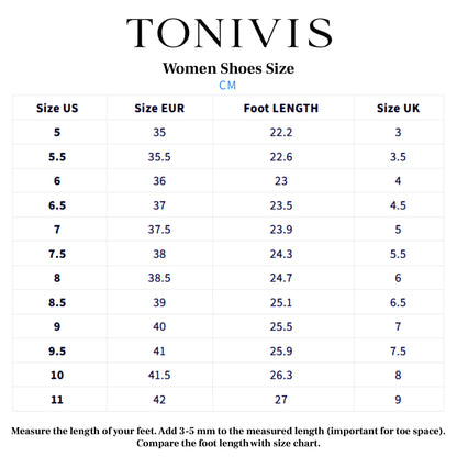 TONIVIS Women's Linen Espadrille 7cm High Wedge Sandals