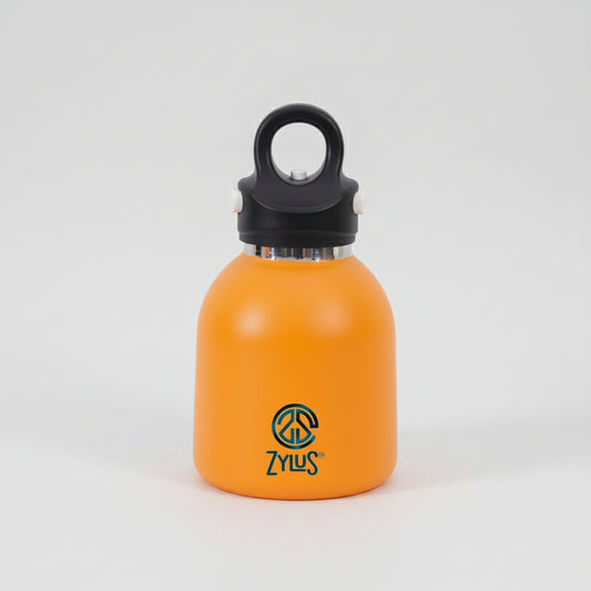 Kids Insulated Twist Free Water Bottle - Dark Yellow 400ml
