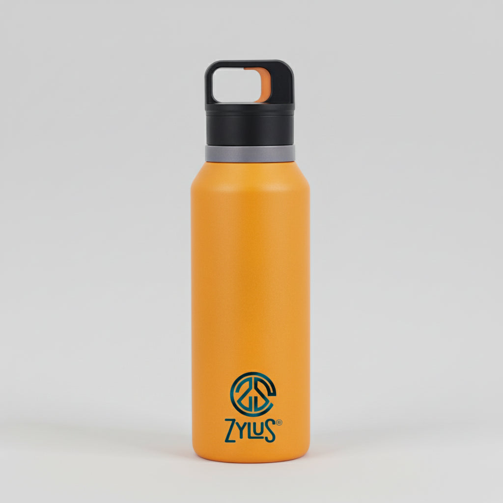 Stainless Steel Insulated Twist Free Water Bottle - 550ml