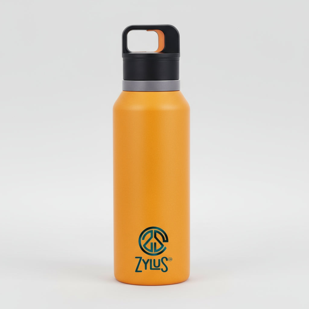 Stainless Steel Insulated Twist Free Water Bottle - 550ml