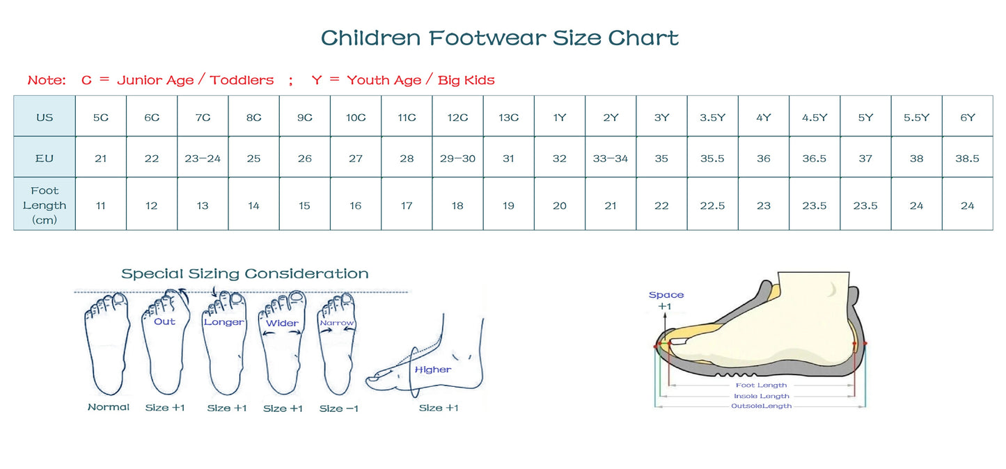 Children's Zoom Sneakers - Unisex (Black)