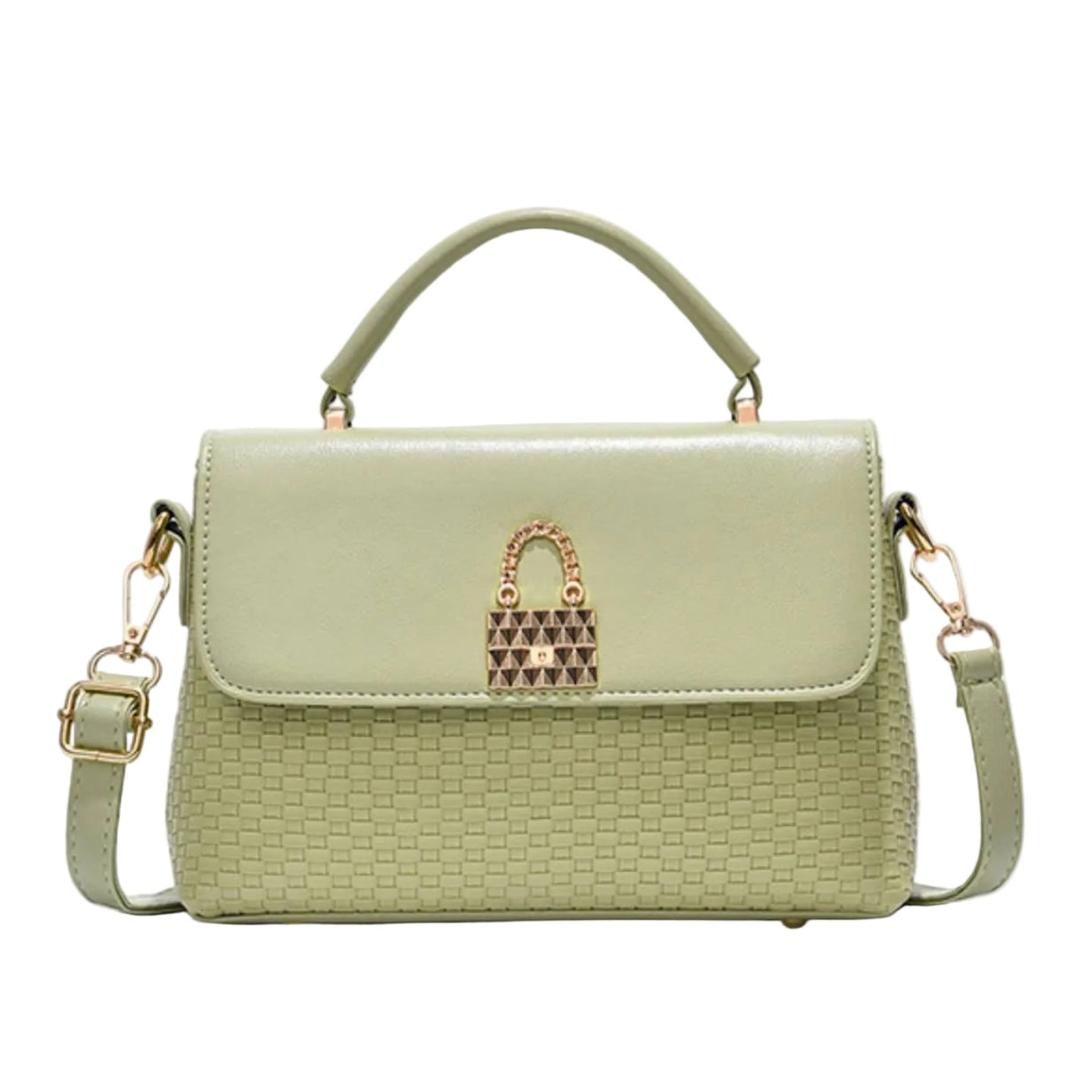 Locket Luxe Top-Handle Crossbody Bag