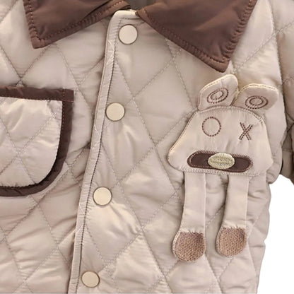 Kids Quilted Cottontail 2-Piece Outfit Set