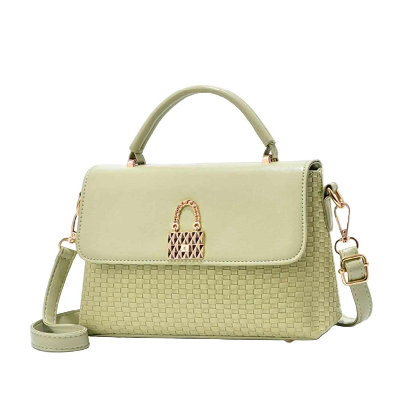 Locket Luxe Top-Handle Crossbody Bag