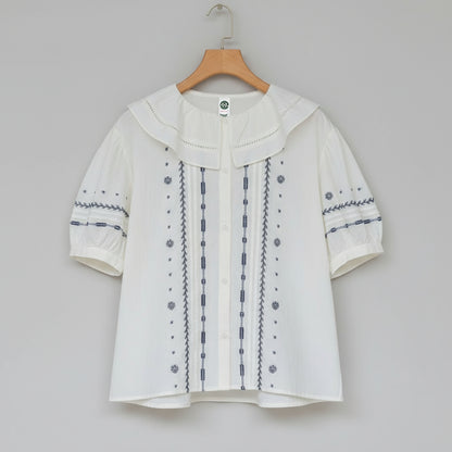 Women's Bubble Short Sleeve Shirt