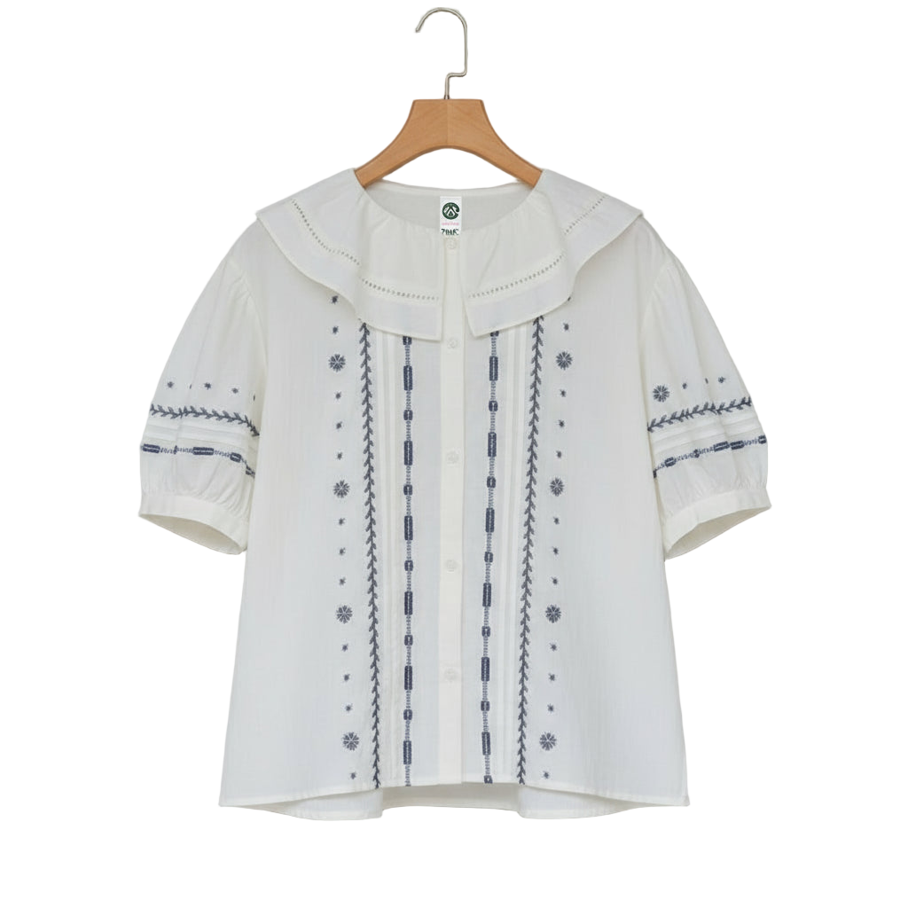Women's Bubble Short Sleeve Shirt