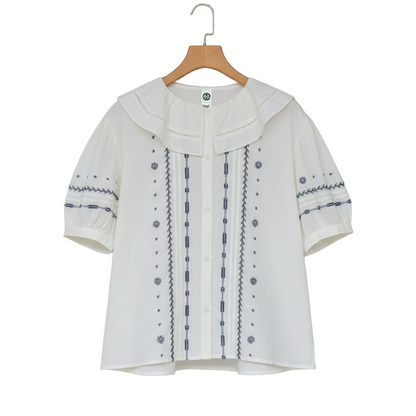 Women's Bubble Short Sleeve Shirt
