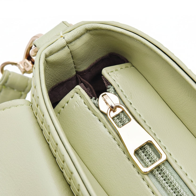 Locket Luxe Top-Handle Crossbody Bag