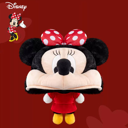Mickey & Minnie 3D Big-Head Plush Hats
