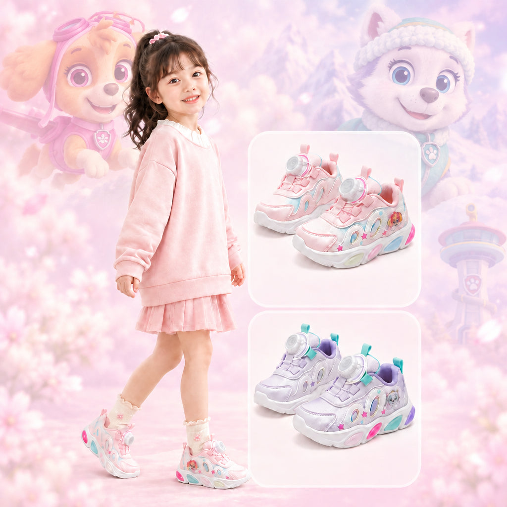 PAW Patrol Pastel Pup Glow Sneakers