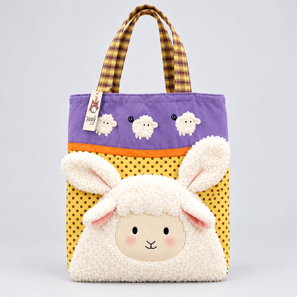 3D Animal Canvas Tote Bag