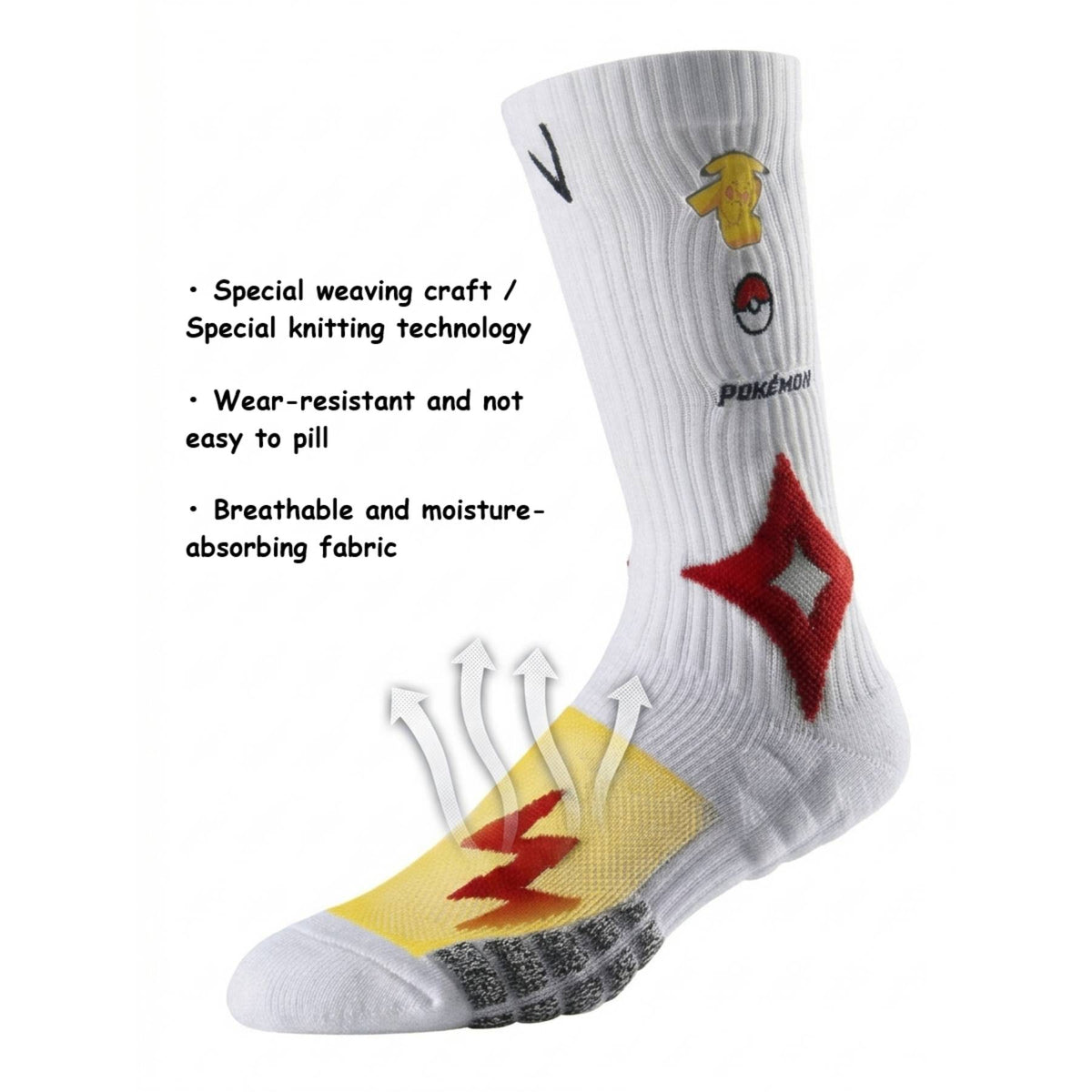 Pokémon Basketball Socks