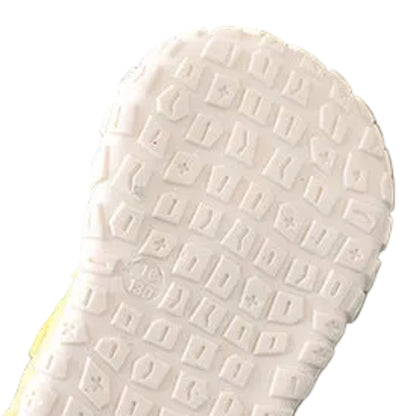 Children's Floppy-Ear Quilted Shoes - Yellow
