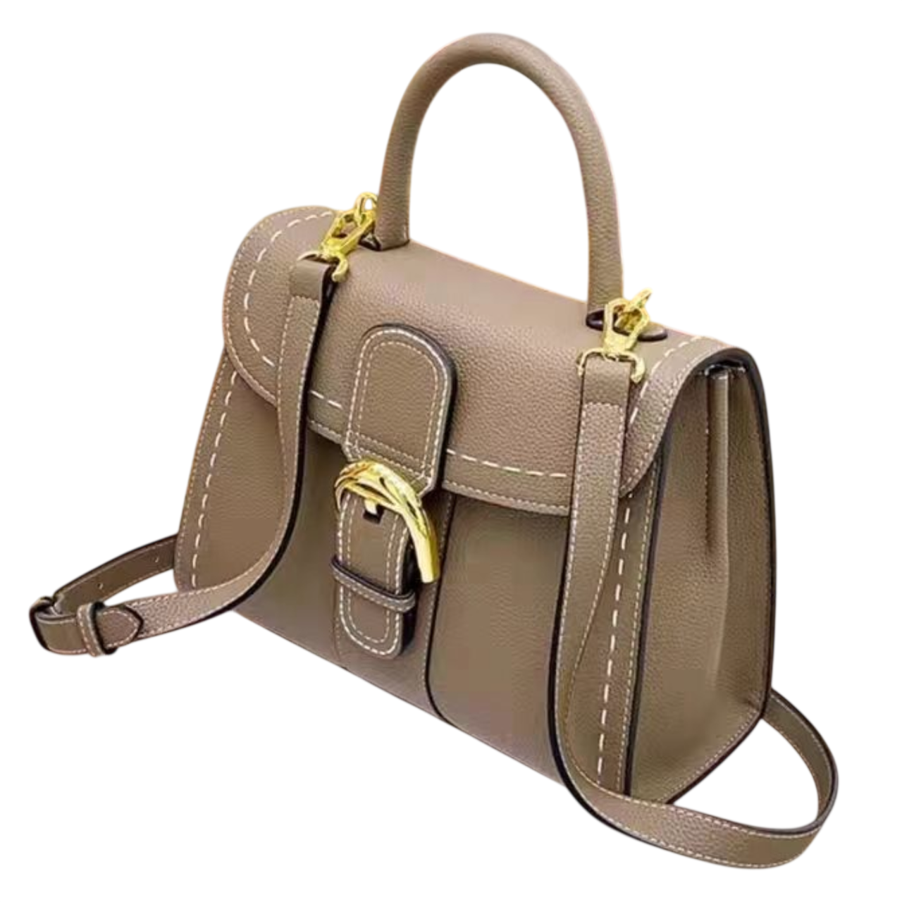 Cinch Belt Large Satchel Crossbody / Handbag