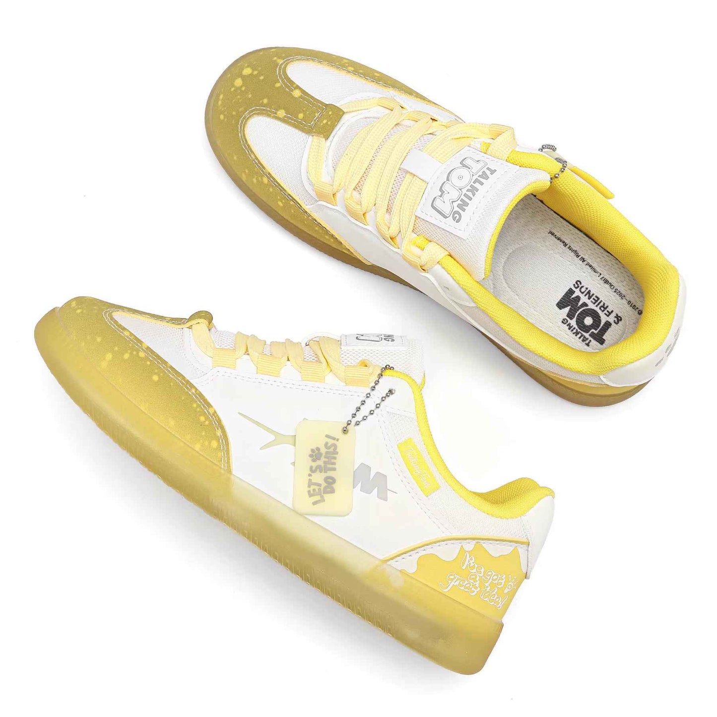 TALKING TOM | Casual Jelly Shoes - Yellow
