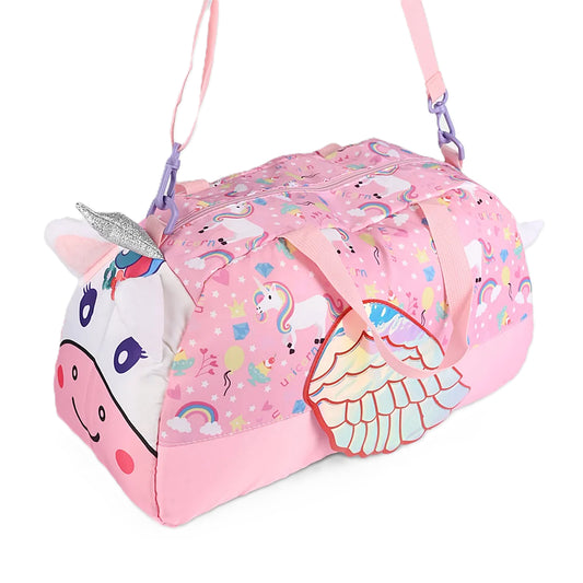 Unicorn Large 3D Pixie Pack Girls Cute Duffel Bag