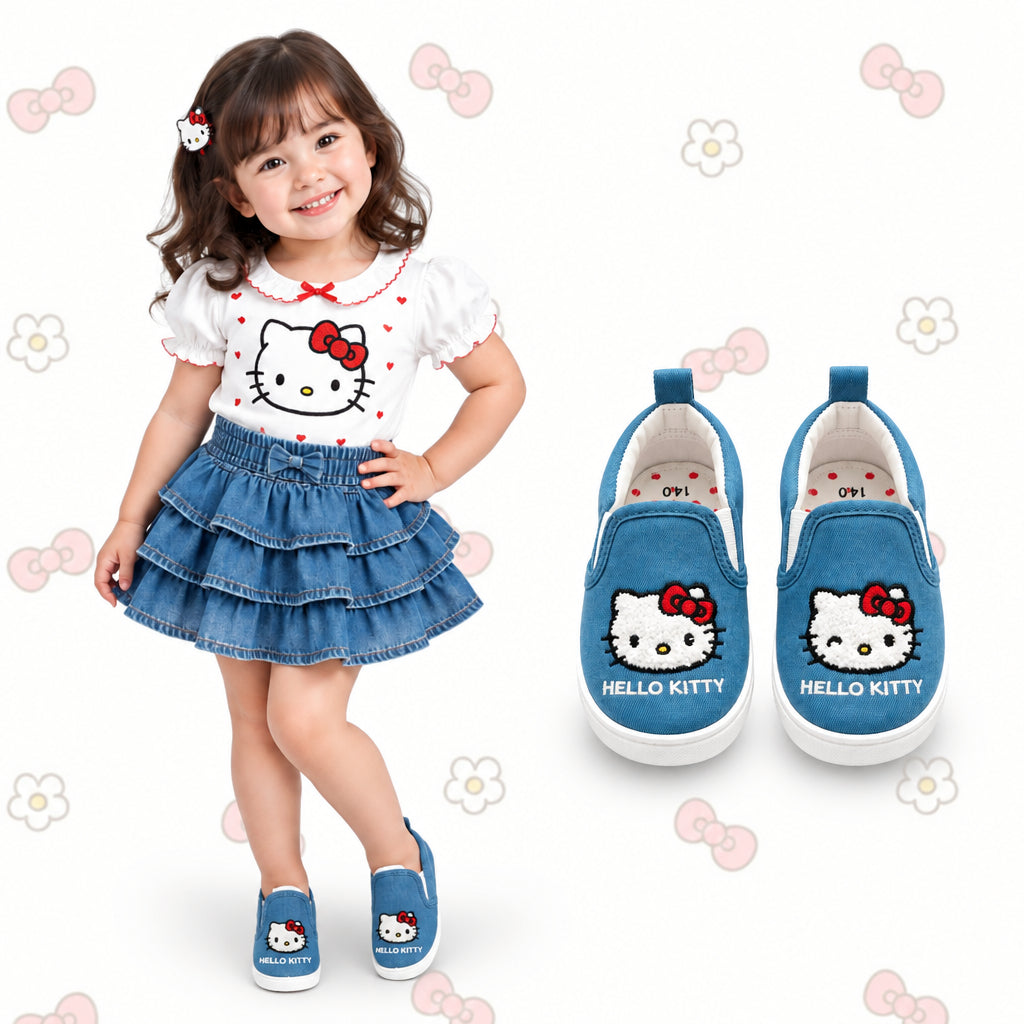 Sanrio Hello Kitty Toddler Canvas Loafers