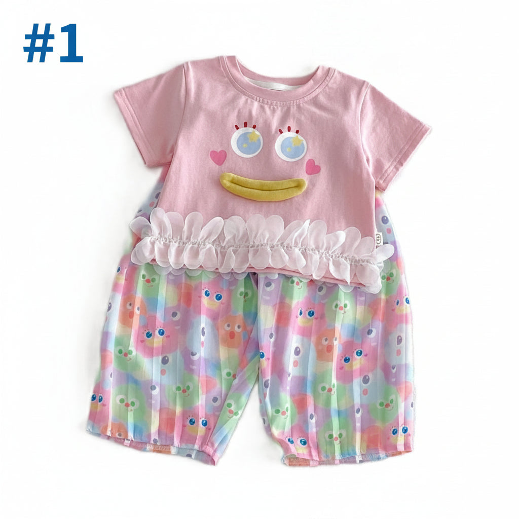 Girls Winkie Monster Outfit Set