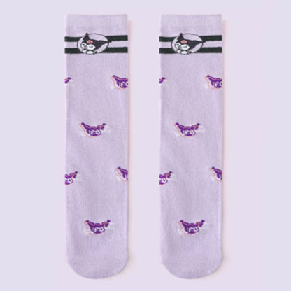 Adorable Kuromi Knee-High Ultra Soft Socks