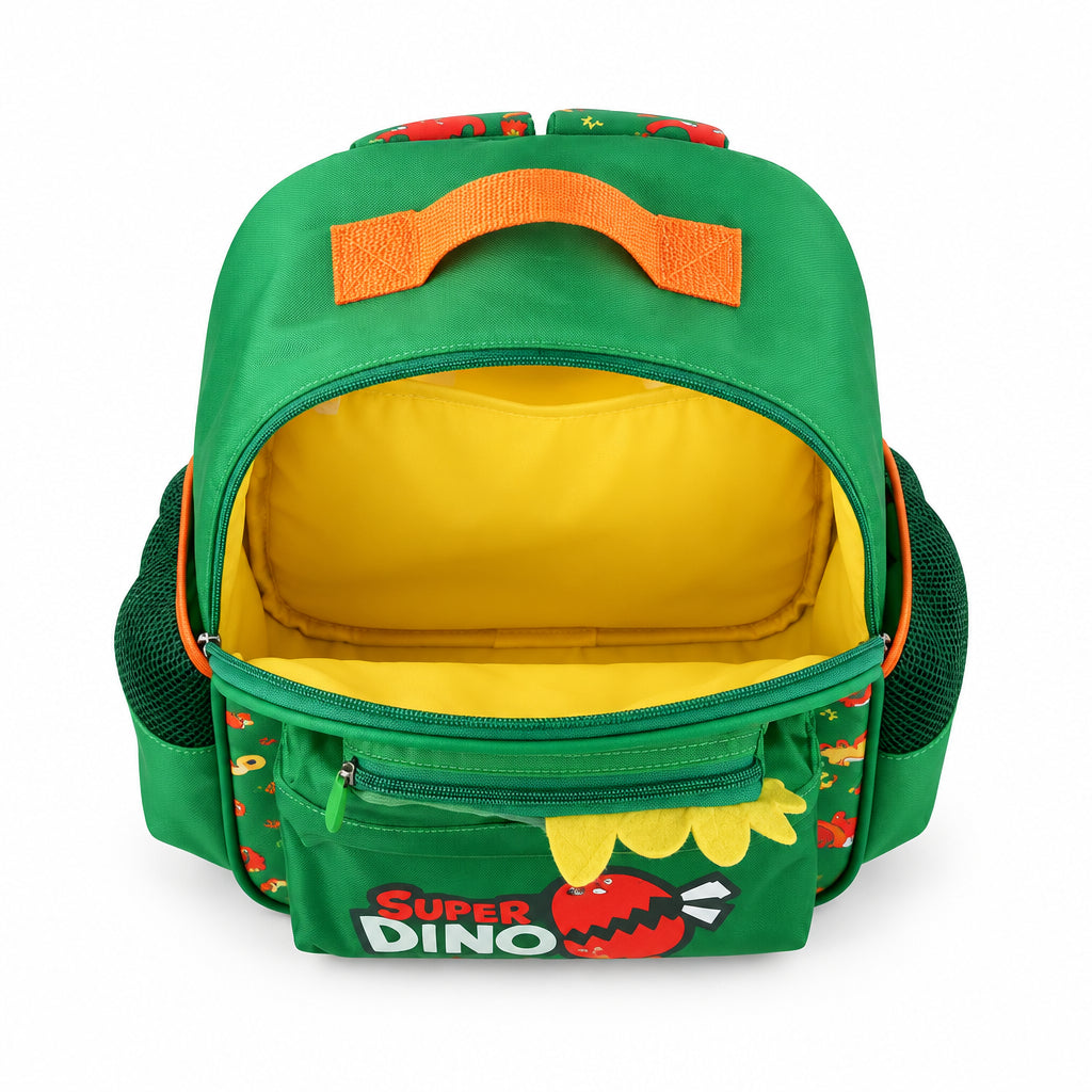 Supercute Super Dino School Backpack & Lunch Bag Set