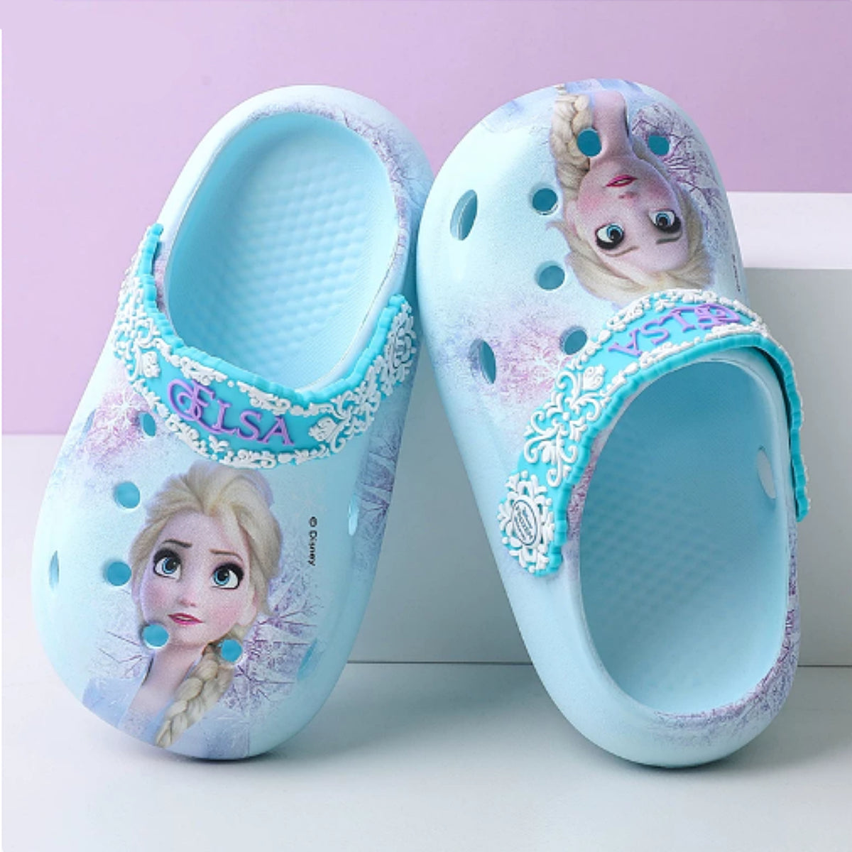 Disney Frozen Elsa Toddler Clogs Sandals