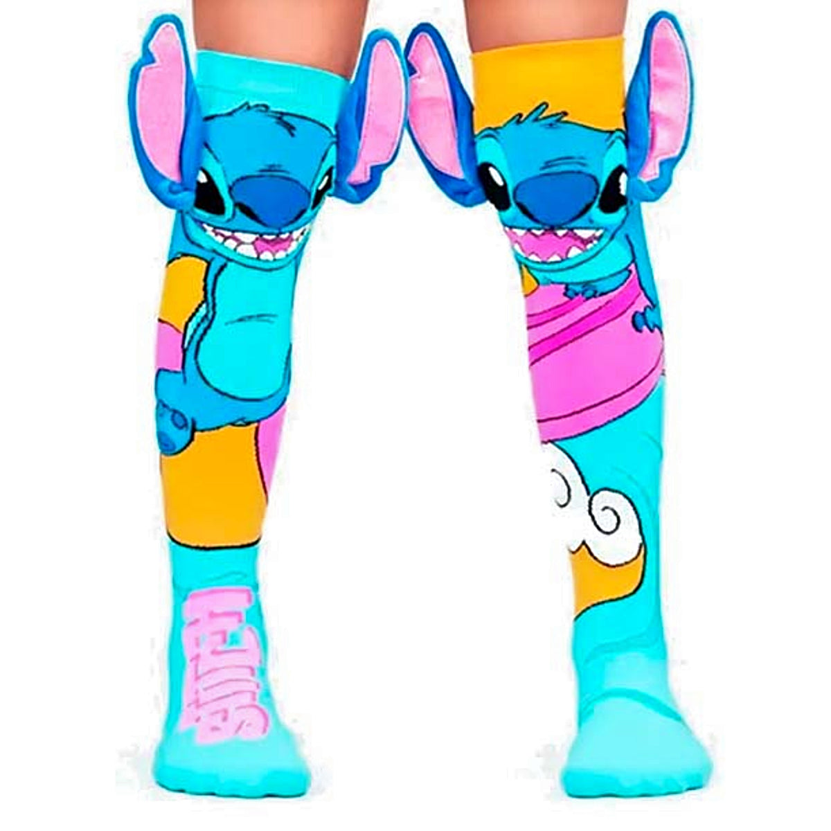Disney Stitch Knee-High Crazy Socks