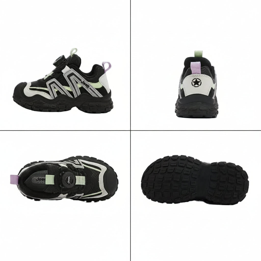 Jeep Kids Swivel Buckle Outdoor Chunky Sneaker