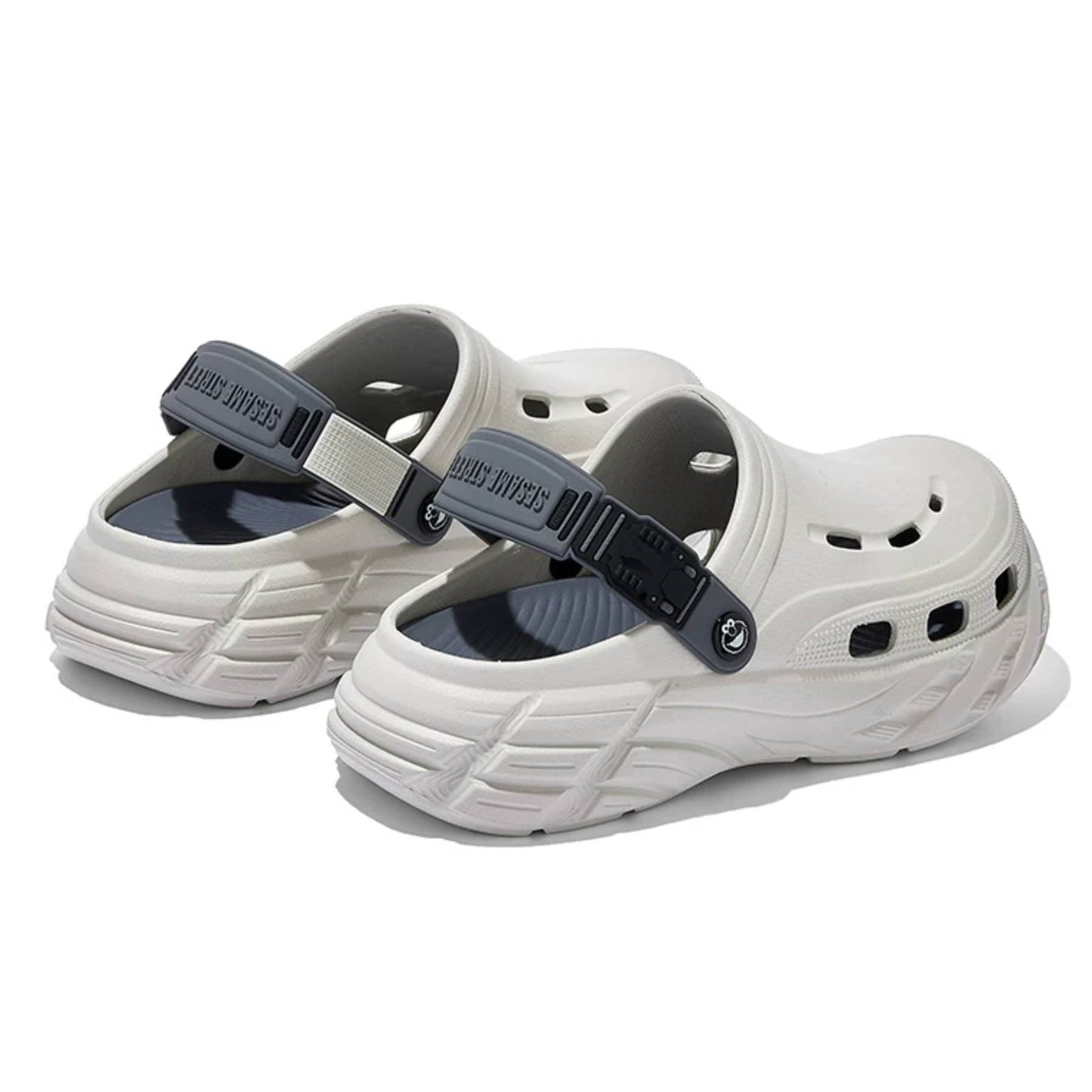 Sesame Street | Classic EVA Clog Mule Sandals - Light Gray