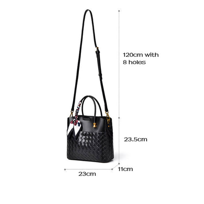 Scarf Bucket Crossbody Bag