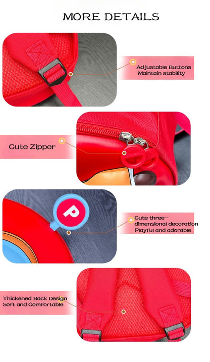 Kids Car Backpack