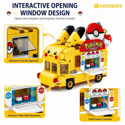 Keeppley x Pokémon Pikachu Mini Vehicle Building Block Collection