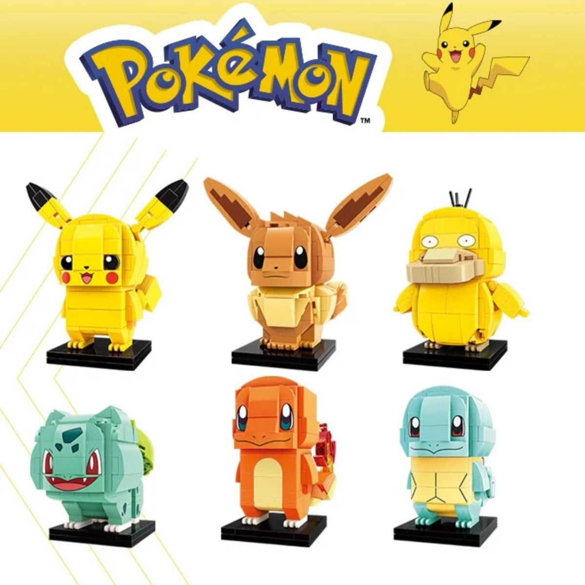 Keeppley Pokémon Building Block Figures Set