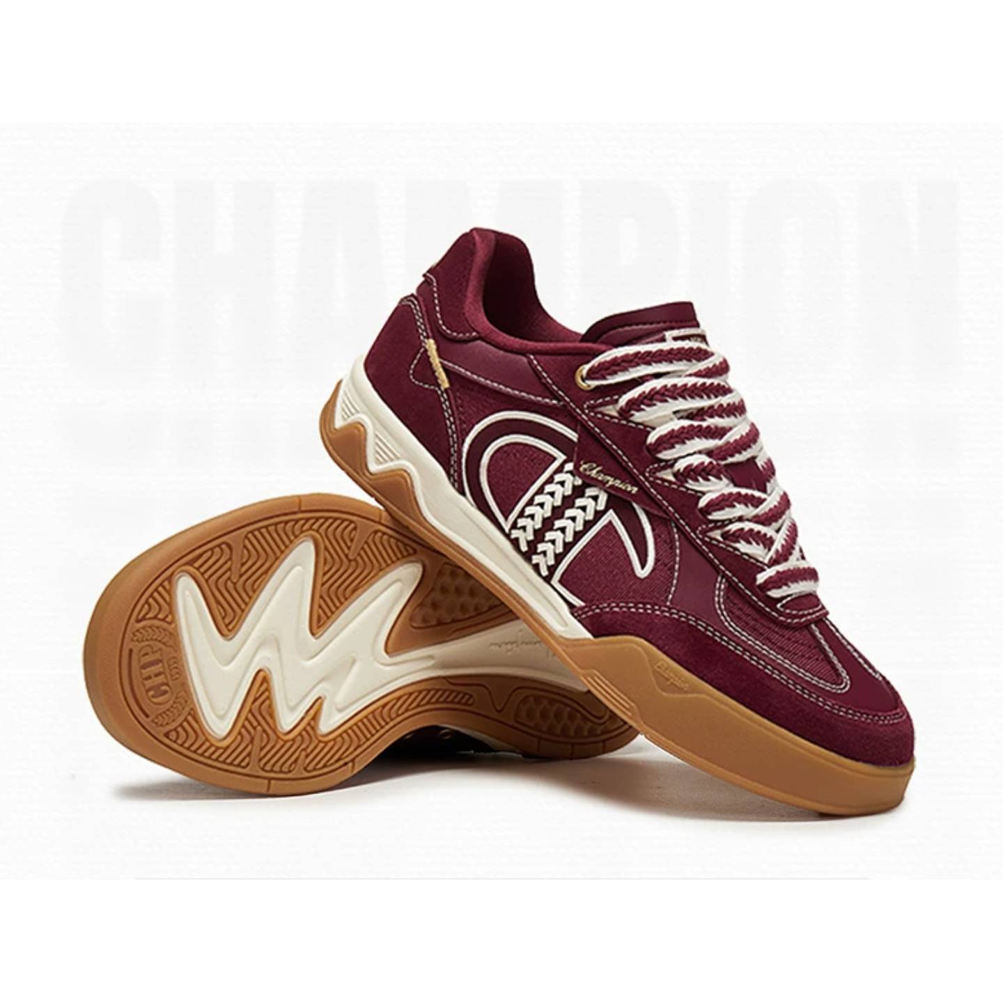 Champion Low-Top Skateboard Shoes-Female