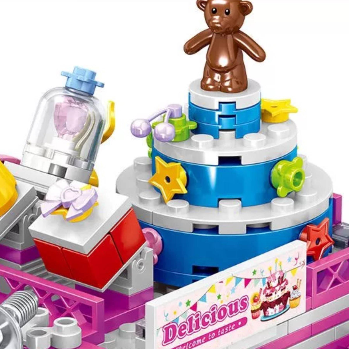 Cake Truck Building Block Set