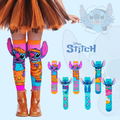 Disney Stitch Knee-High Crazy Socks
