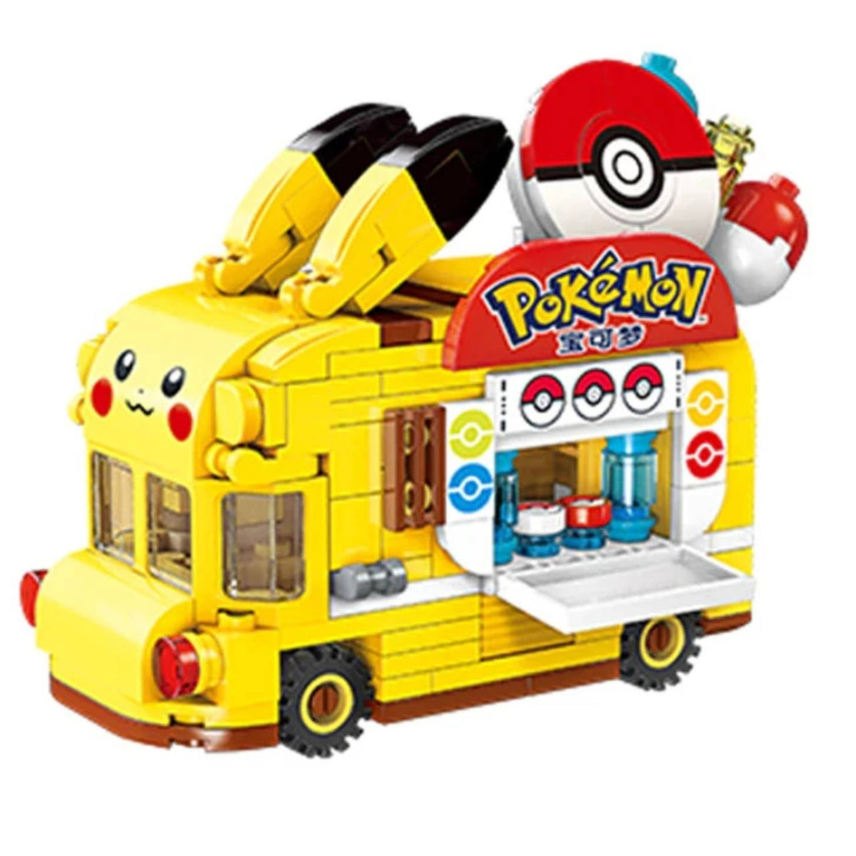 Keeppley x Pokémon Pikachu Mini Vehicle Building Block Collection
