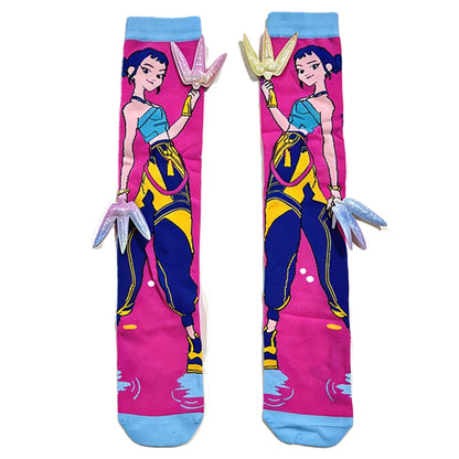 K-Pop Demon Hunters Crazy Socks