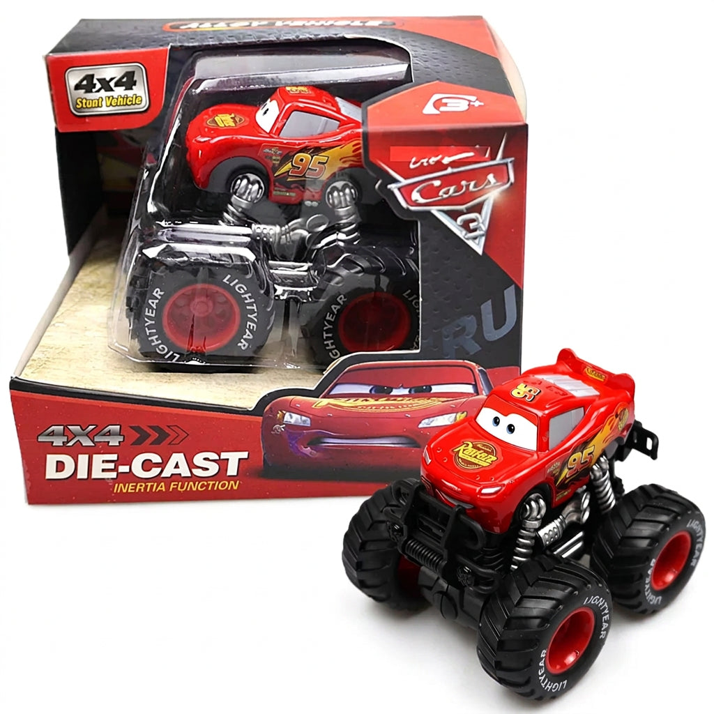 Disney Pixar Cars Off-Road Monster Truck Pullback Toy Vehicle