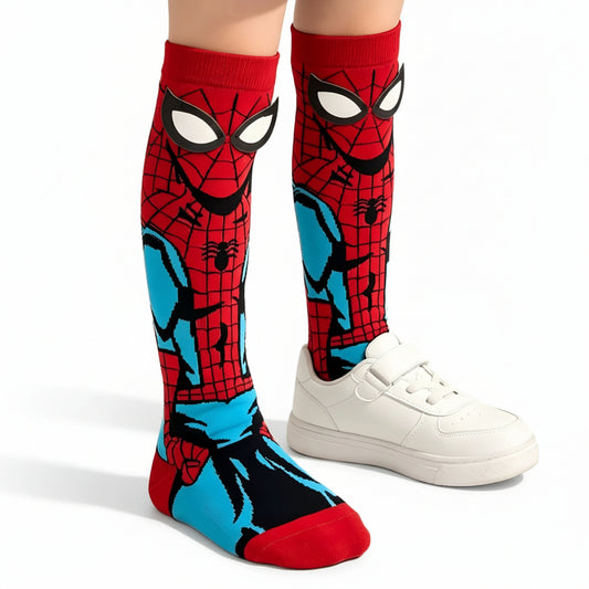 Spider-Man 3D Knee-High Crazy Socks