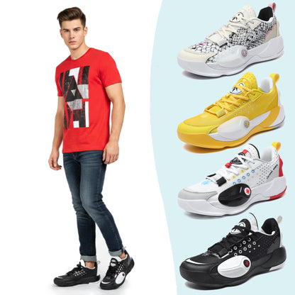 Men's Catalyst Hi-Rebound Sports Shoes - White