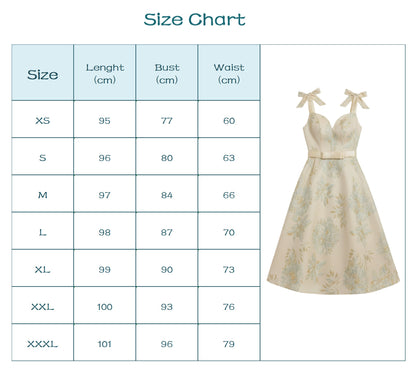 Fiore Dawn Suspender Midi Dress.