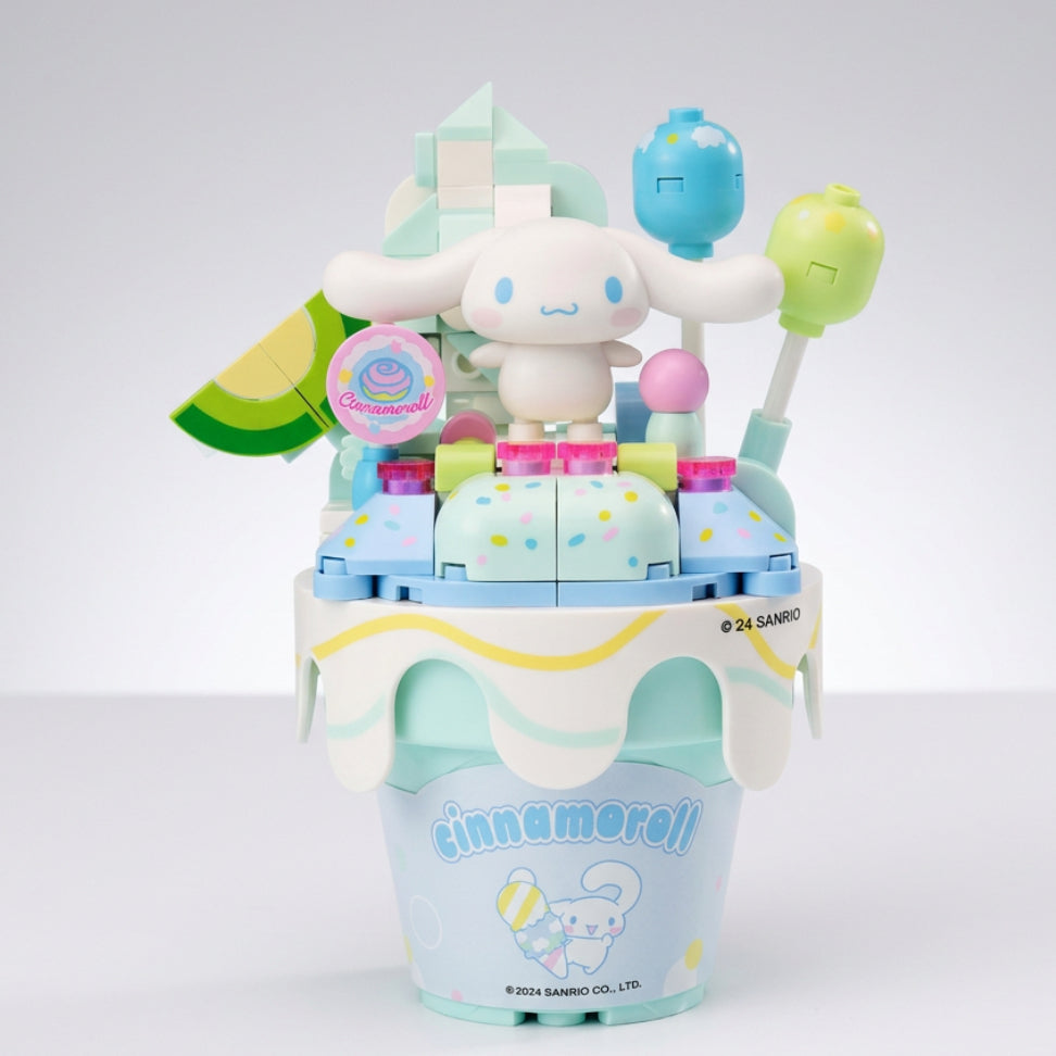 Keeppley Sanrio Ice Cream Cone Building Blocks