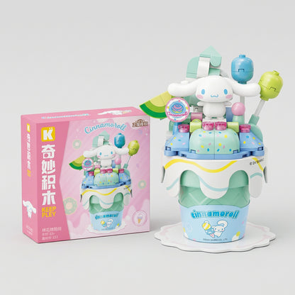 Keeppley Sanrio Ice Cream Cone Building Blocks