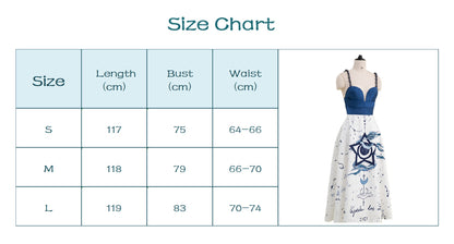 Constellation Elegant Temperament Midi Dress