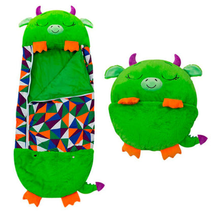 Zip & Zzz's Children's Cartoon Sleeping Bag - Dinosaur